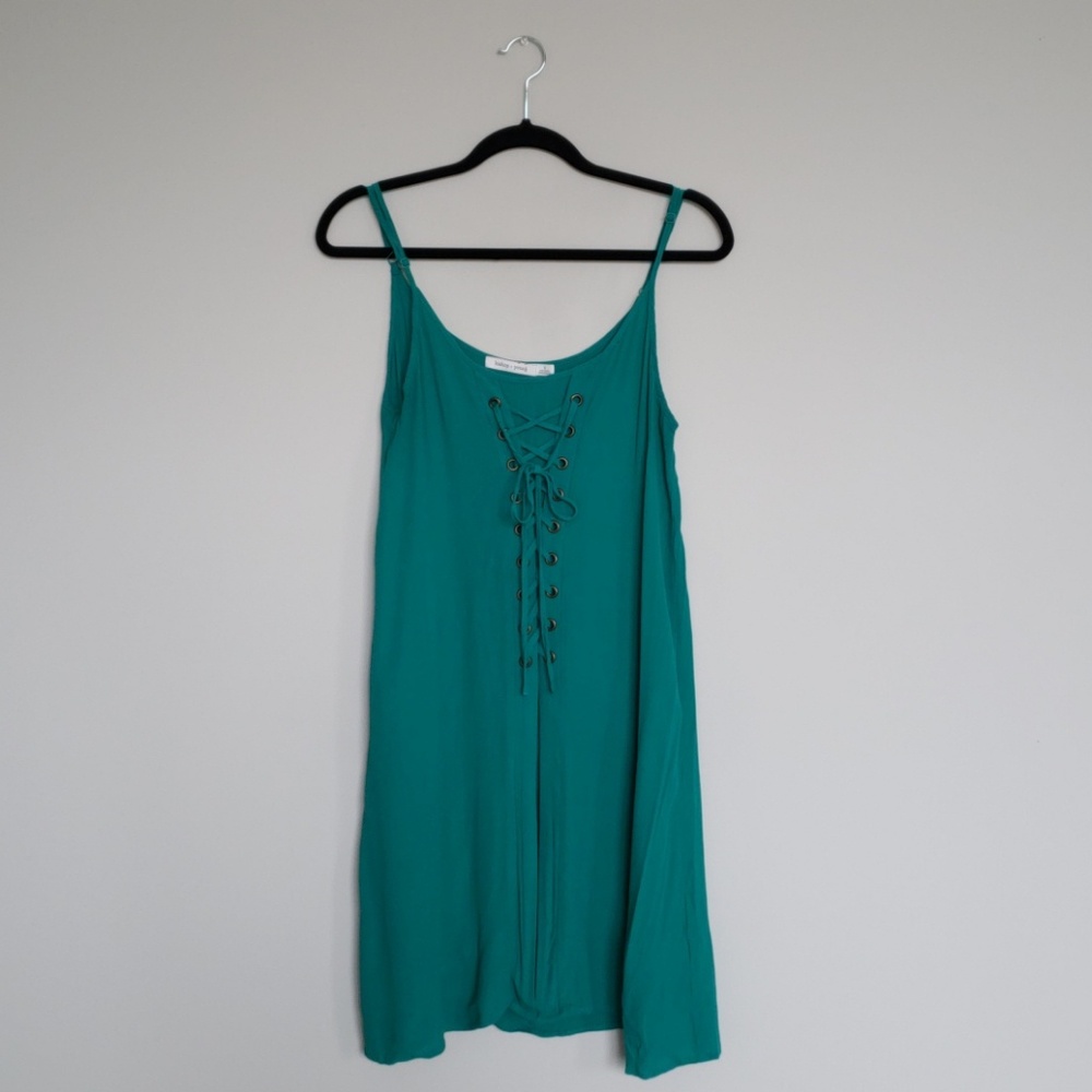 Bishop Young Teal summer dress